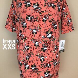LuLaRoe Disney Irma Brand New with tags Minnie Mouse